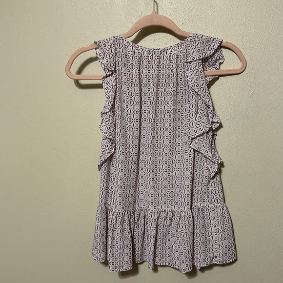 MADEWELL Silk Lily‎ Ruffle Top Size Small - Picture 8 of 10